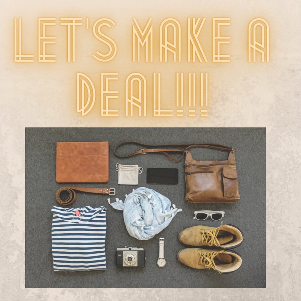 Let’s make a deal! I love a good bargain!